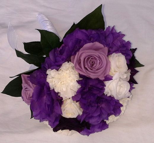 Buquês de casamento com flores preservadas on-line