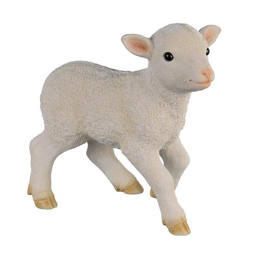 Sheep 2 20x9x18cm Blanco