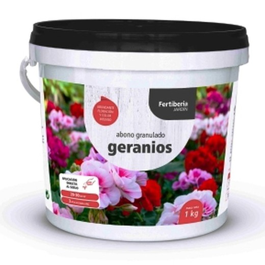 Engrais pour géraniums et plantes à fleurs 1 kg