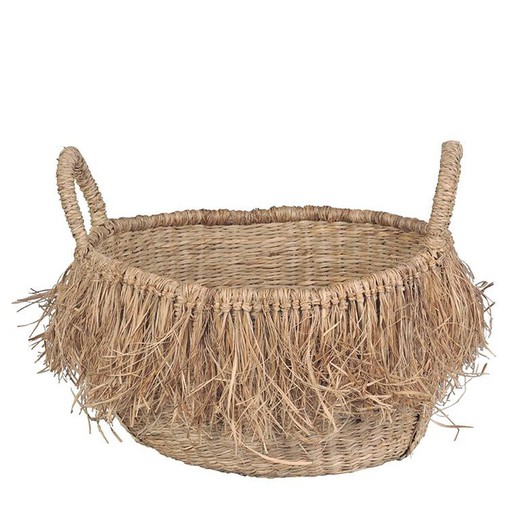Basket Bangs 35x25cm Natural
