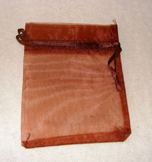 Borsa de Organza (Color Cafe)