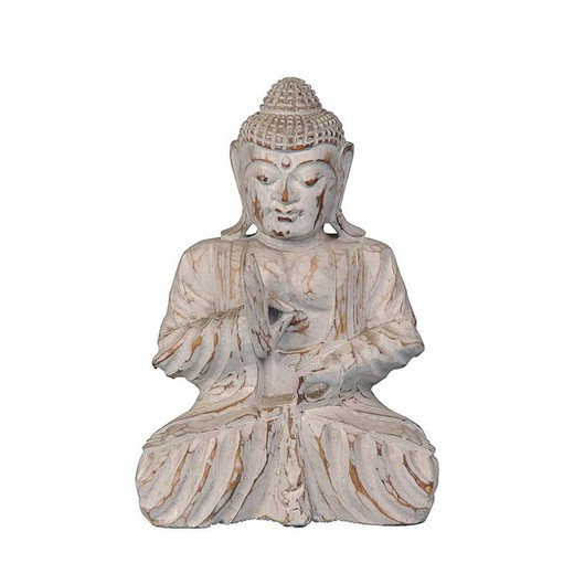 Buddha Karana 20x30cm Blanc
