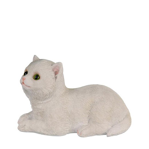 Cat 3 19x11x12cm Blanco