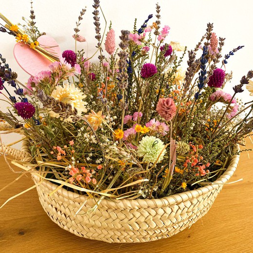 Ramo de flores secas, ramo seco natural, arreglo de flores secas,  decoración de escritorio, decoración del hogar -  España