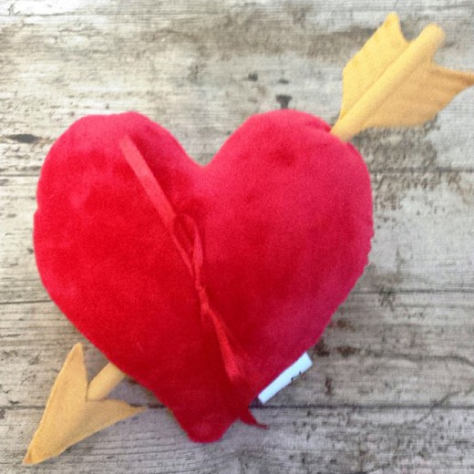 Coração Cupido Plush