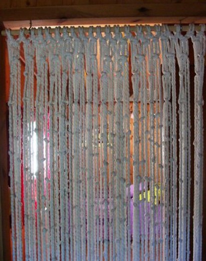 Cortinas de Macramé