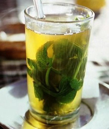 Infusión Te Verde con Menta