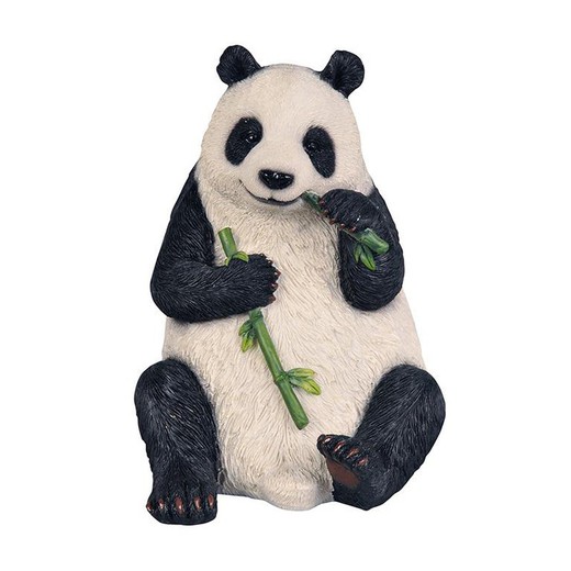 Panda 13x13x31cm Natural