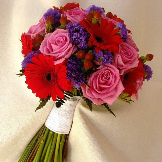Bouquet de noiva romântico
