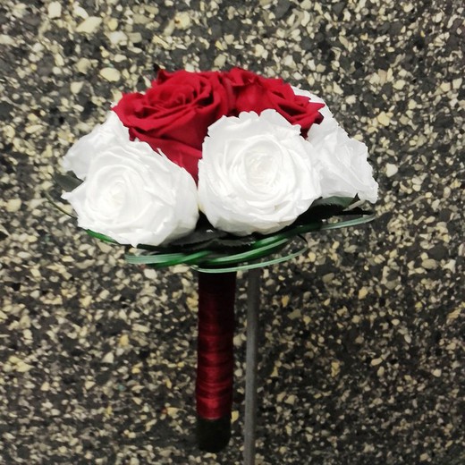 Bouquet Noiva Luz preservada rosas