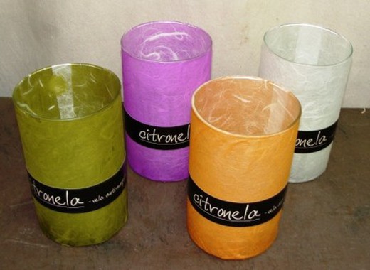 Vaso Alto Citronella Cristal