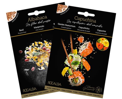 Colección Semillas Comestibles Gourmet