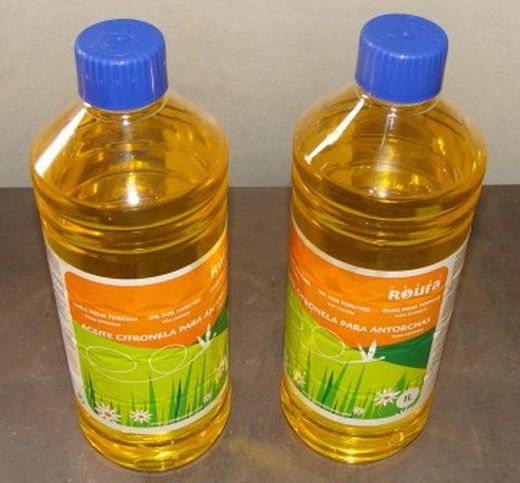 Aceite para Antorchas y Quinqués Citronella