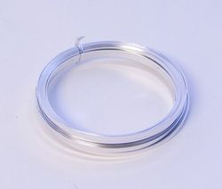 Fio plano de alumínio 100 gr.