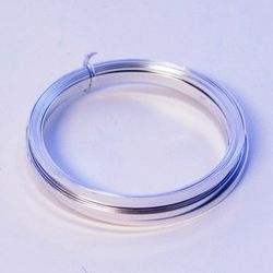 Fio plano de alumínio 100 gr.