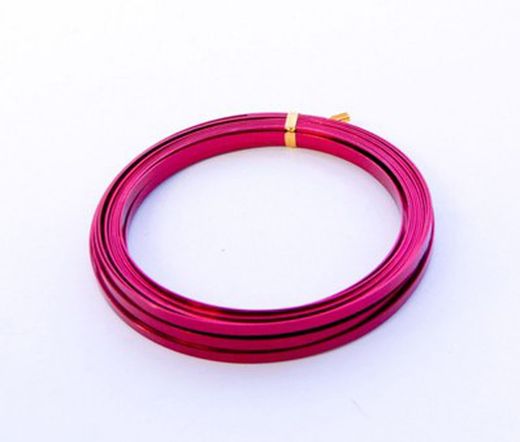 Fio plano de alumínio 100 gr.