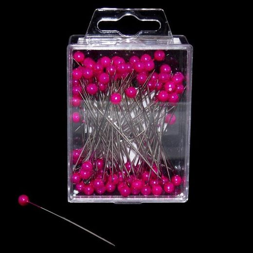 Agulles amb Perla 6 mm (100 unitats)