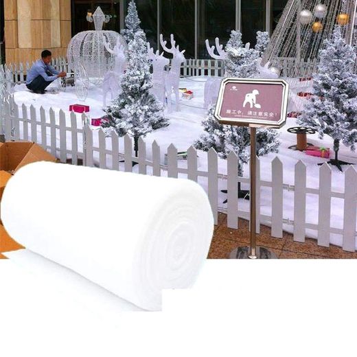 ALFOMBRA DE NIEVE ARTIFICIAL 250 X 100 X H 1cm