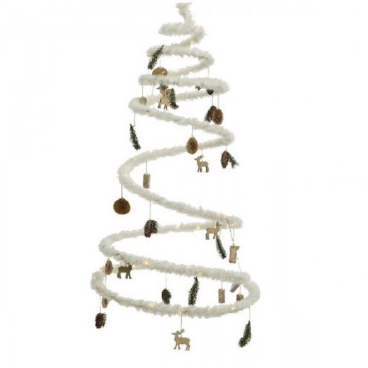 GUIRLANDE D'ARBRE + DÉCORATION LED BLANCHE