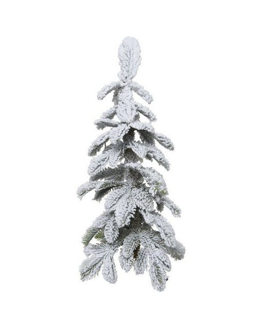 Arbol Navidad Alpino Verde Mini Nevado Ø40 X H90Cm. (295 Tips)