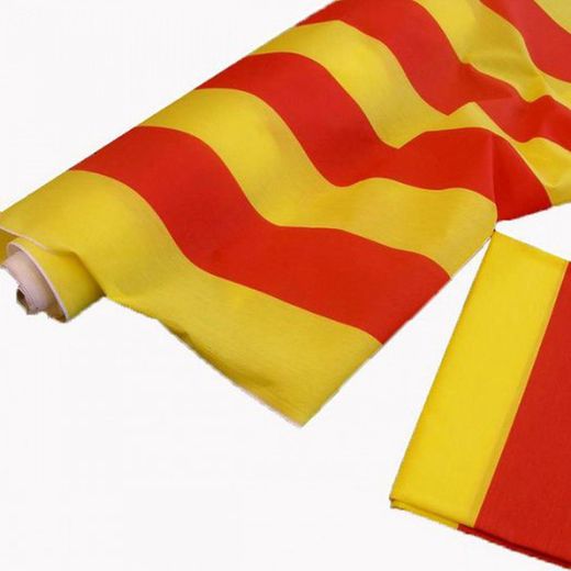Bandera Senyera 80 cm x 3 m