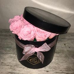 Black Box Pink Roses Eternal