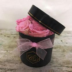 Black Box Pink Roses Eternal