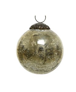 Bola de Nadal Craquelada Caixa de 6 uts.