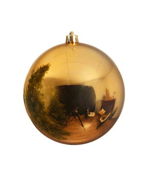 Bola de Navidad Oro Brillante Ø 20Cm.