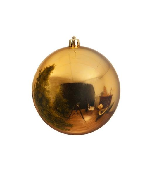 Bola de Navidad Oro Brillante Ø14Cm.