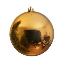 BOULE DE NOËL EN PLASTIQUE Ø25CM