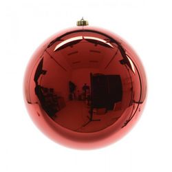 BOULE DE NOËL EN PLASTIQUE Ø20CM.