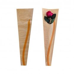 BOSSA KRAFT MARRÓ + BANDERA 6 X 18 X H60 CM (50U)