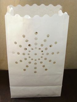 Bolsa Papel Portavelas