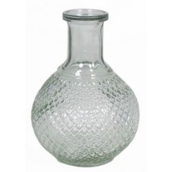 BOTELLA CRISTAL REDONDA GRABADA