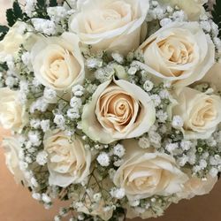 Bouquet de Roses Champagne