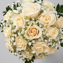 Bouquet de roses Champagne