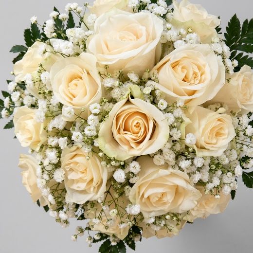 Bouquet de roses Champagne