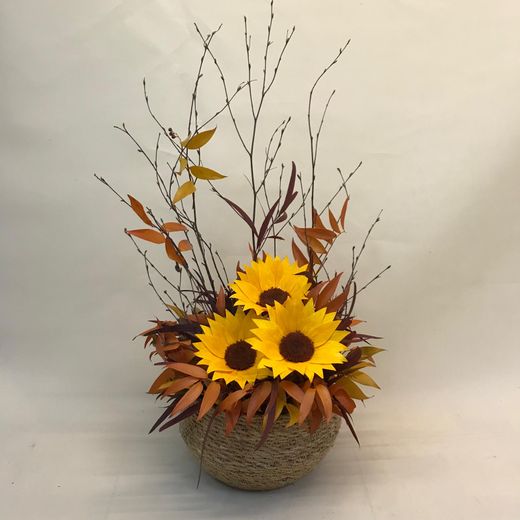 Centro de Girasoles Preservados