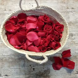 Cistella Pètals de Rosa Naturals