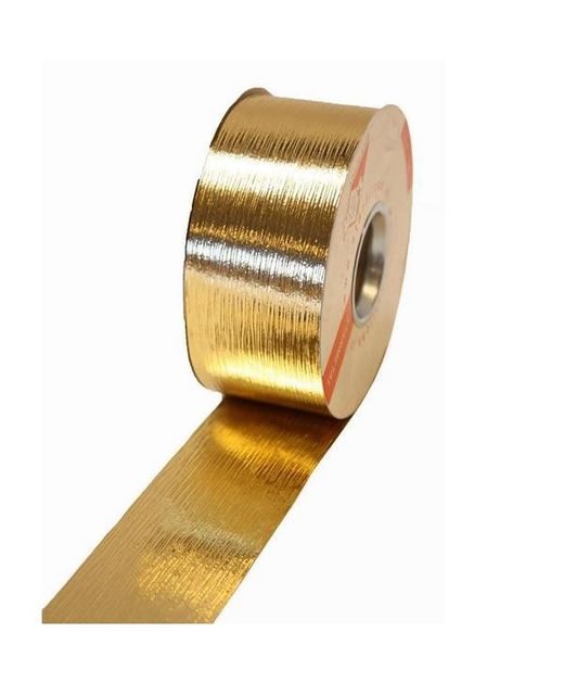 Cinta "Bouquet" Oro Brillante 5Cm. X 50Mts.