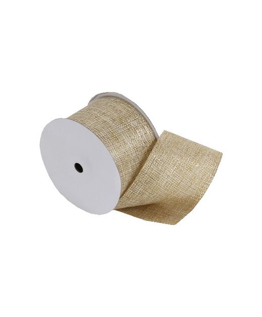 Cinta Con Efecto Brillante Oro 60Mm. X 15Yds.