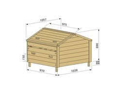 Compostadores de Madera