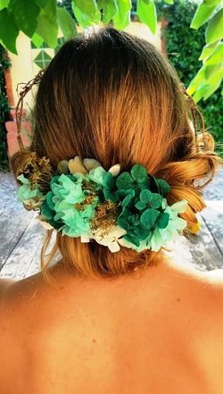 Corona base hiedra