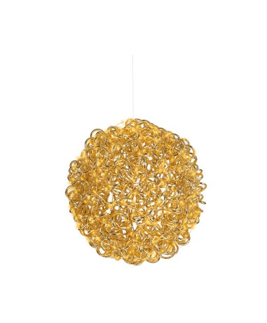 Corona de Luces Bola Con "Efecto Flashing" Warm Led Ø35Cm. (400 Led)