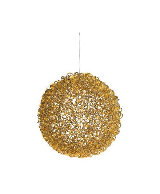 Corona de Luces Bola Con "Efecto Flashing" Warm Led Ø55Cm. (700 Led)