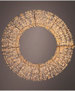 CORONA DE LUCES WARM LED