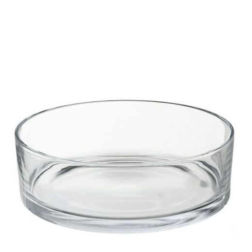 Taça de cristal redonda