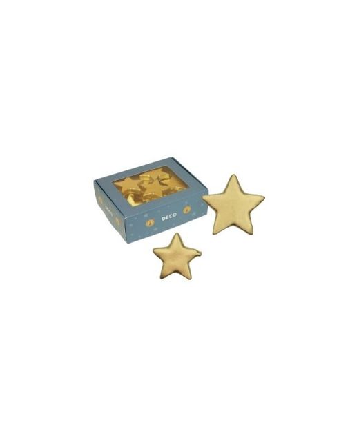 Estrellas de Foam Oro Brillantes Ø 4 - 5Cm. (48U.)
