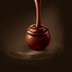 Boîte de chocolats noirs Lindor 200 gr